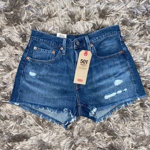 Levi’s 501 jean shorts NWT